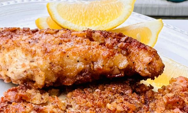 Crispy AGF Coated Fried Chicken Breasts